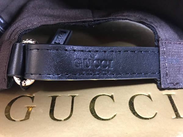 ブランド帽子素材ディテール